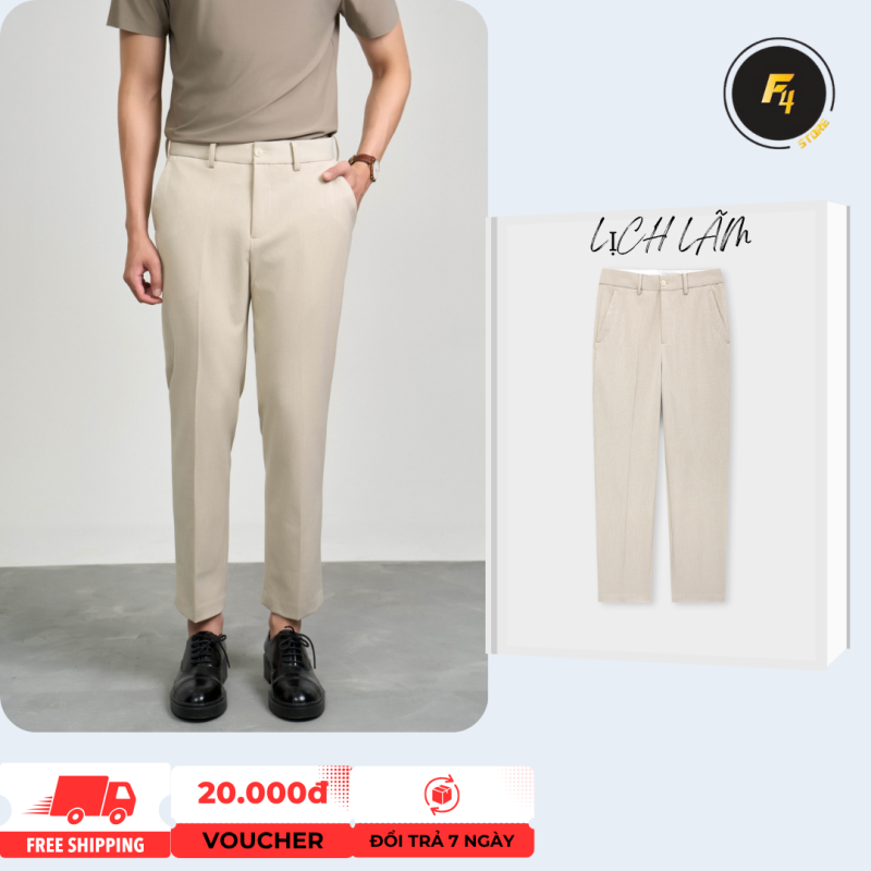 Quần Âu Carrot Polyester 7105